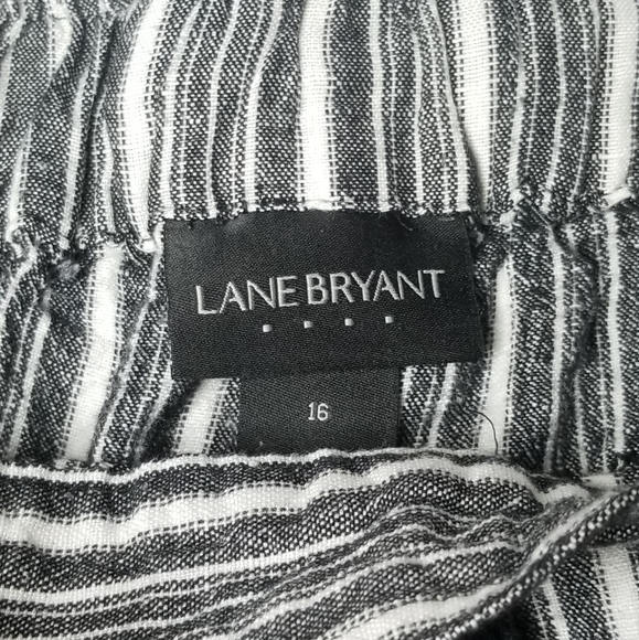 Lane Bryant Vertical Striped Shorts - Picture 2 of 3